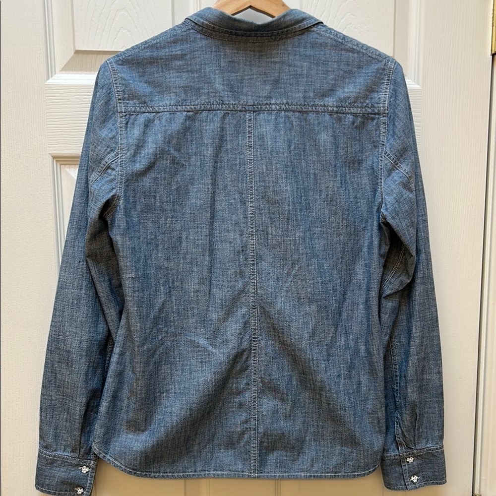 Calvin Klein Denim Button-Up Shirt - Picture 3 of 6